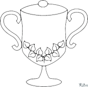 trophy Printable Coloring Nplooj Ntawv